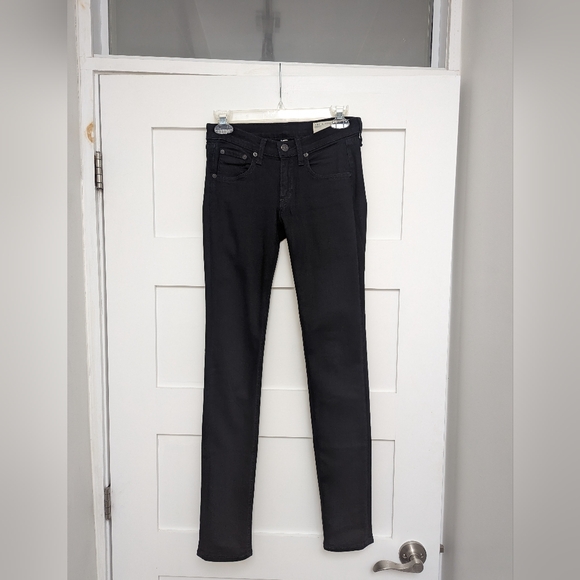Rag & Bone Skinny Jean Color Coal - Picture 6 of 15